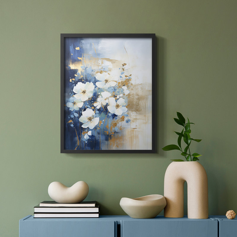 Winston Porter FLORAL Series CCLXXI -Premium Framed Print -Ready